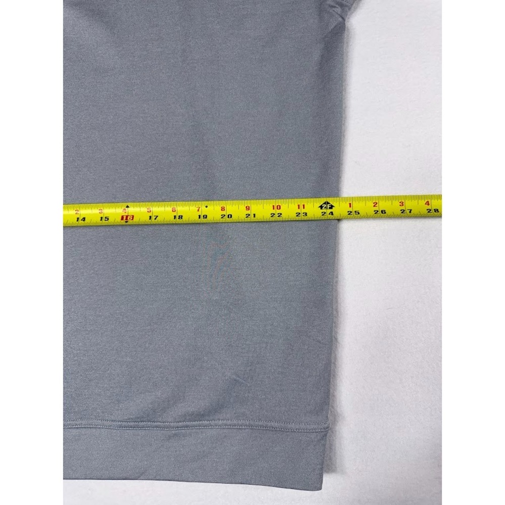 Peter Millar Pullover Men XXL Gray  1/4‎ Zip Performance Stretch Mock Neck Logo - Picture 8 of 16